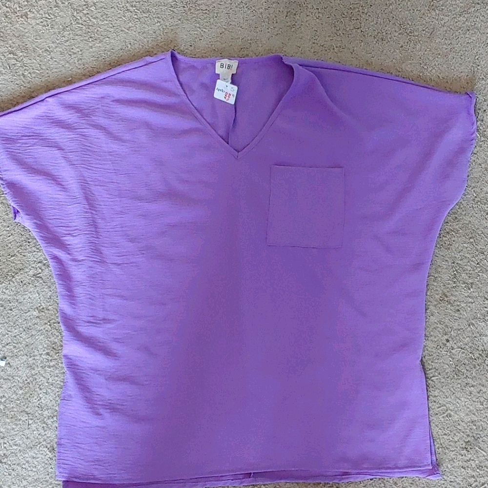 Bibi Lavender Shirt Size S